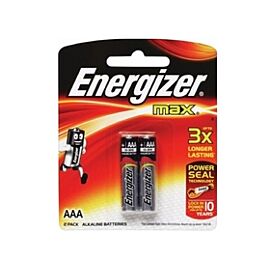 Energizer Alkaline Battery AAA 2pcs/pack