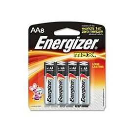 Energizer Alkaline Battery AA 8pcs/pack