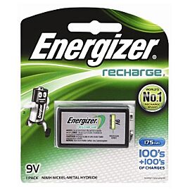 Energizer Rechargeable 9V Battery