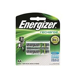 Energizer Rechargeable Battery AA 2pcs/pack