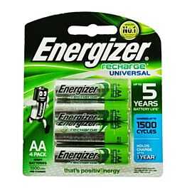 Energizer Rechargeable Battery AA4pcs/pack