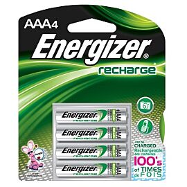 Energizer Rechargeable Battery AAA 4pcs/pack