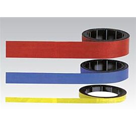 Magnetoplan Magnetic Strips in Rolls 5mm-W 1m-L Red Color