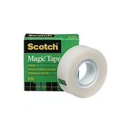 3M Scotch Magic Tape 810 - 3/4" x 36 yards Magic Tape